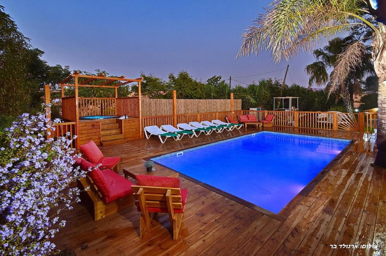 Hawaii Mansion Villa Rosh Pinna Bagian luar foto