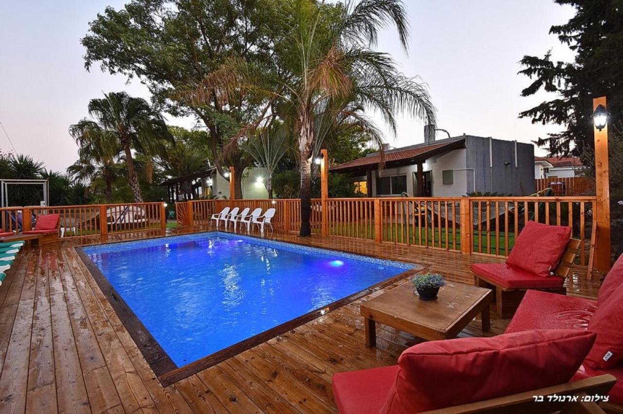 Hawaii Mansion Villa Rosh Pinna Bagian luar foto