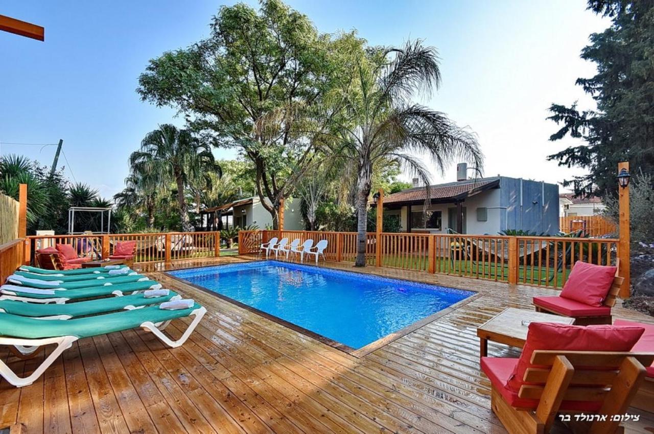 Hawaii Mansion Villa Rosh Pinna Bagian luar foto