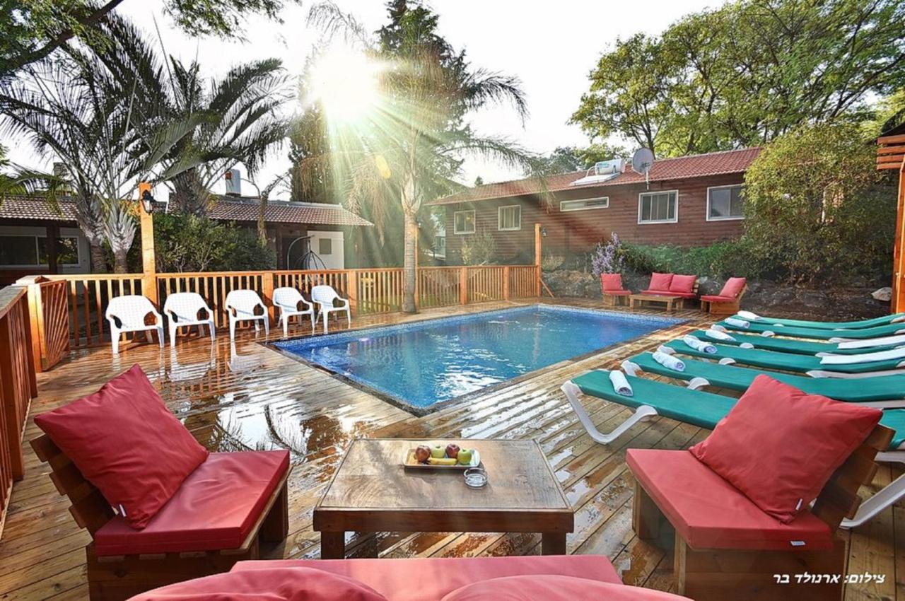Hawaii Mansion Villa Rosh Pinna Bagian luar foto